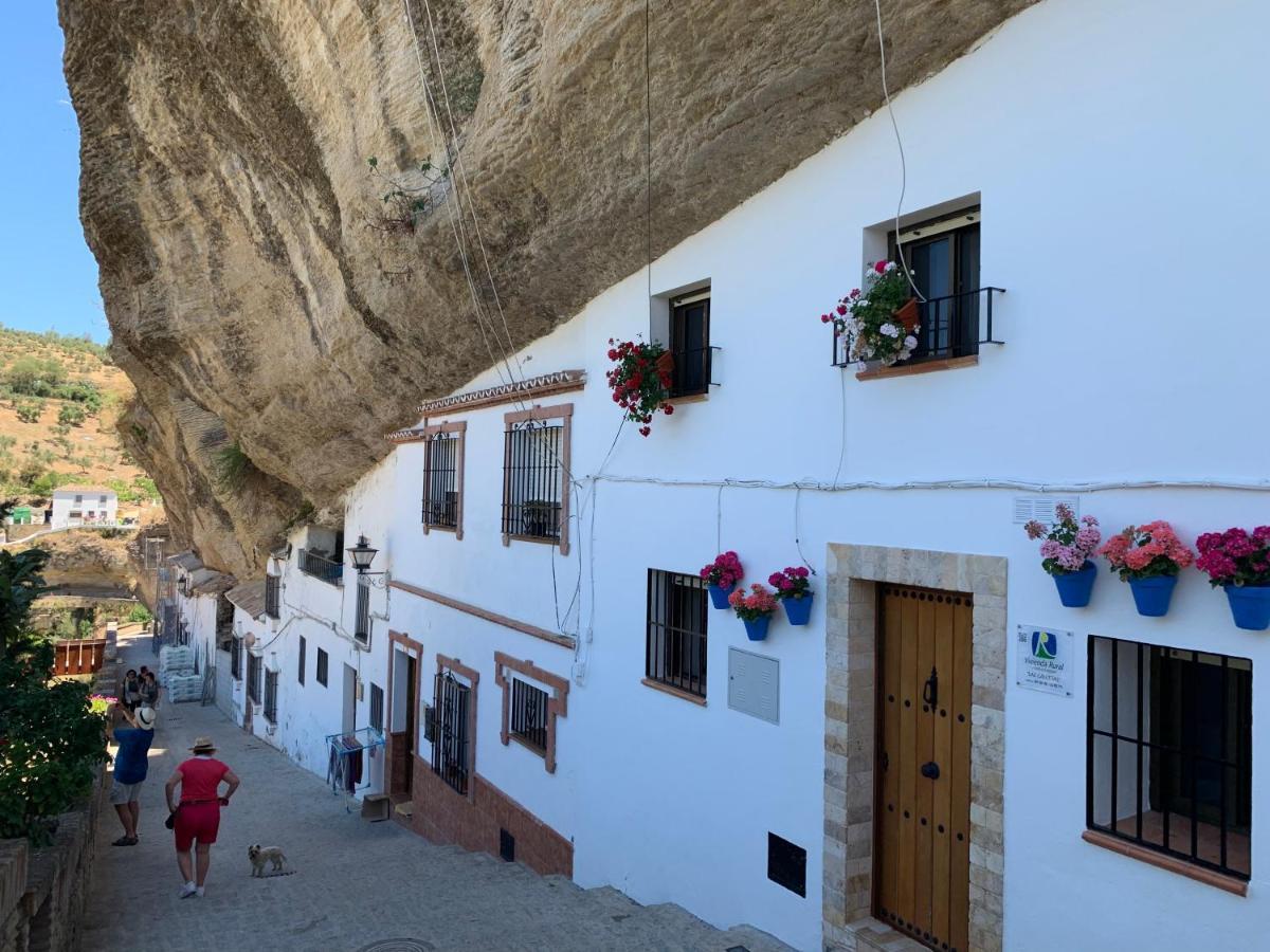 Casa Cueva "Las Calcetas" Affittacamere Setenil De Las Bodegas Esterno foto